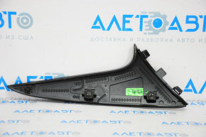 Rear window molding left Ford Escape MK4 20-24 black gloss