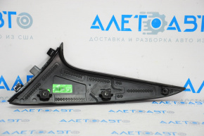 Rear window molding right Ford Escape MK4 20-24 black gloss
