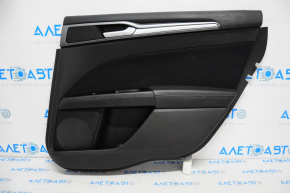 Door trim card rear right Ford Fusion mk5 13-16 cloth black