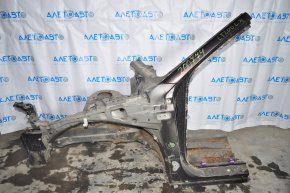 Front left quarter Lexus CT200h 11-17 brown, bent side member nose