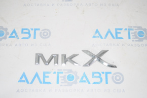 Emblem inscription MKX tailgate Lincoln MKX 16-18