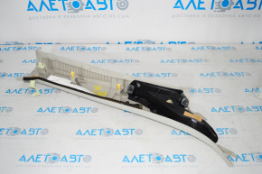 Mazda CX-9 16-23 gray front pillar trim, left