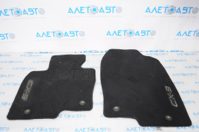 Set of floor mats Mazda CX-9 16-23 cloth black