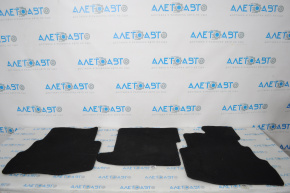 Set of floor mats Mazda CX-9 16-23 cloth black