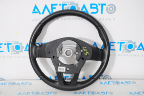 Naked steering wheel Mazda CX-9 16-21 leather, black, with pads