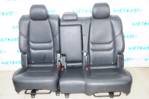 Rear row of seats 2 row Mazda CX-9 16- leather black