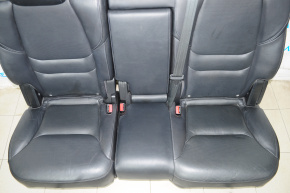 Rear row of seats 2 row Mazda CX-9 16- leather black