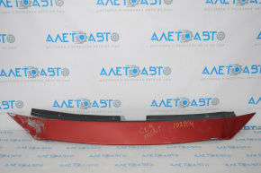 Upper grille trim Mazda CX-9 16-23 dented, tears, broken fasteners