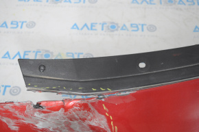 Upper grille trim Mazda CX-9 16-23 dented, tears, broken fasteners