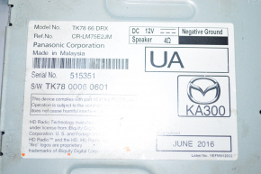 Radio Receiver Tuner Control Module Mazda CX-9 16-
