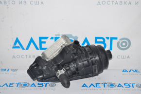 Engine oil filter housing with cooler Mercedes CLA 250 14-19