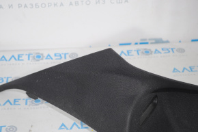 Rear pillar trim left Mercedes CLA 14-19 black, fabric peeled off