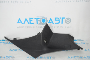 Right rear pillar trim Mercedes CLA 14-19 black fabric peeled off