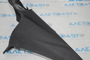 Right rear pillar trim Mercedes CLA 14-19 black fabric peeled off