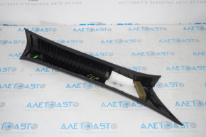 Mercedes CLA 14-19 black front pillar trim, left upper