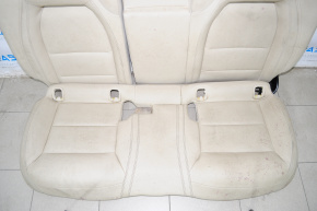 Rear row of seats 2 row Mercedes CLA 14-19 beige leather, with locks, dry-cleanable