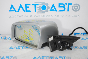 Left side mirror complete Mercedes CLA 14-19 13 pins 9+4, auto-dimming, swivel, heated, silver