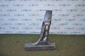 The central left body pillar of Mercedes CLA 14-19 is sawn off