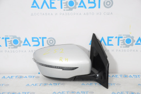 Side mirror right complete Nissan Murano z52 15-16 5 pins, turn signal, silver