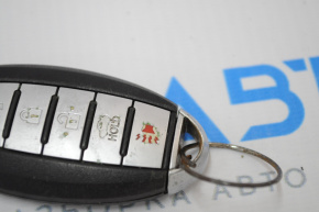 Key Nissan Murano z52 15-18 5 buttons, chrome useful