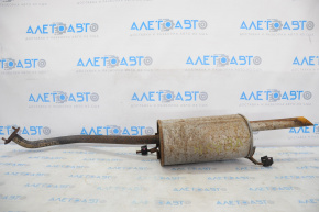 Rear muffler with barrel Nissan Versa 12-19 usa 1.6