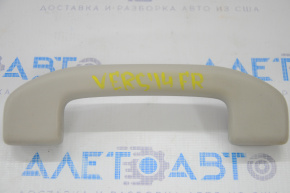 Front right roof handle Nissan Versa 12-19 usa, gray