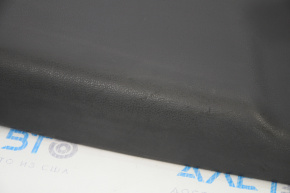 Center pillar trim lower right Nissan Versa 12-19 usa black, worn