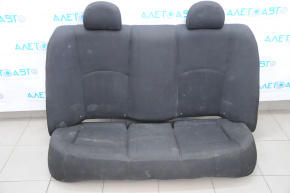 Rear row of seats 2 row Nissan Versa 12-19 usa cloth black