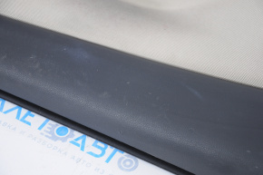 Door trim card front left Subaru Impreza 17-23 GK leather gray, scratches, dirty fabric
