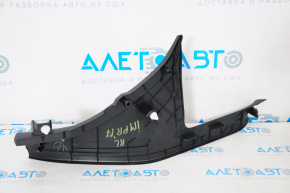Door sill trim rear left Subaru Impreza 17-23 GK black