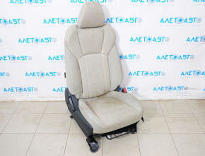 Passenger seat Subaru Impreza 17-23 without airbag, mechanic, cloth gray, for dry cleaning