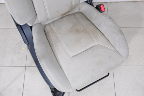 Passenger seat Subaru Impreza 17-23 without airbag, mechanic, cloth gray, for dry cleaning