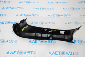 Left trunk door trim Subaru Impreza 5d 17-23 worn