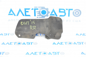 Subaru Outback 15-19 rear right mudguard on fender liner