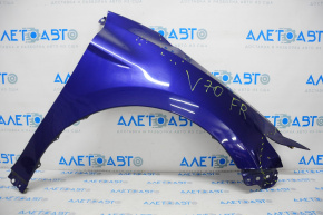 Front right wing Toyota Camry v70 18-24 blue 8W7, dents