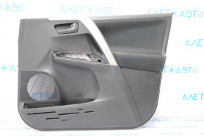 Door trim card front right Toyota Rav4 13-15 black with black insert, scratches