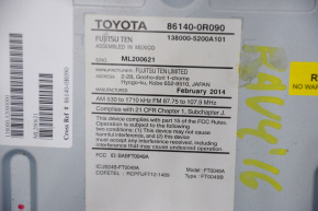 Tape recorder radio Toyota Rav4 13-18 monitor usa