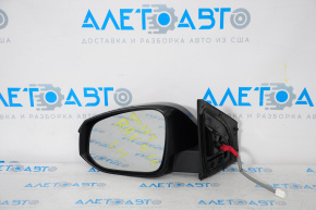 Left side mirror complete Toyota Rav4 13-14 prerest 3 pins, black