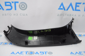 Left Trunk Door Trim Toyota Rav4 13-18 Black
