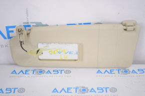 Left sun visor for VW Jetta 11-18 USA, beige