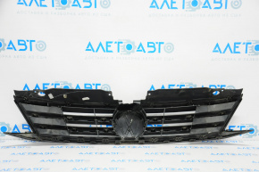 Grille radiator grill VW Jetta 15-18 USA with badge, with chrome