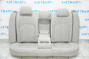 Rear seats, 2nd row, Hyundai Sonata 15-17, gray cloth