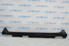 Left threshold Honda Civic X FC 16-19 4d black, dented