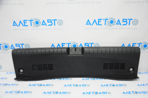 Hyundai Sonata 15-17 trunk opening trim black, rubbed