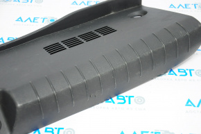 Hyundai Sonata 15-17 trunk opening trim black, rubbed