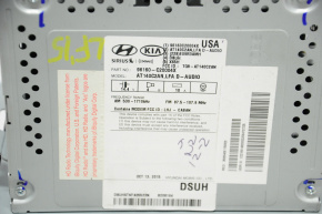 Radio tape recorder Hyundai Sonata 15-17 large display touch