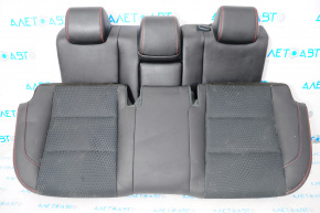 Rear row of seats 2 row Toyota Camry v55 15-17 usa SE, combination black red stitching