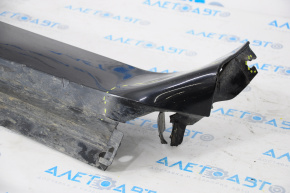 Right threshold Toyota Camry v55 15-17 usa black, dented corner