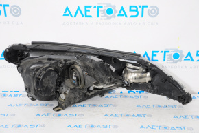 Headlight front left Toyota Rav4 13-15 bare pre-rest, broken housing