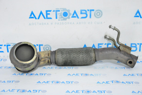 VW Jetta 11-18 USA 1.8T exhaust pipe with catalytic converter, sawed off